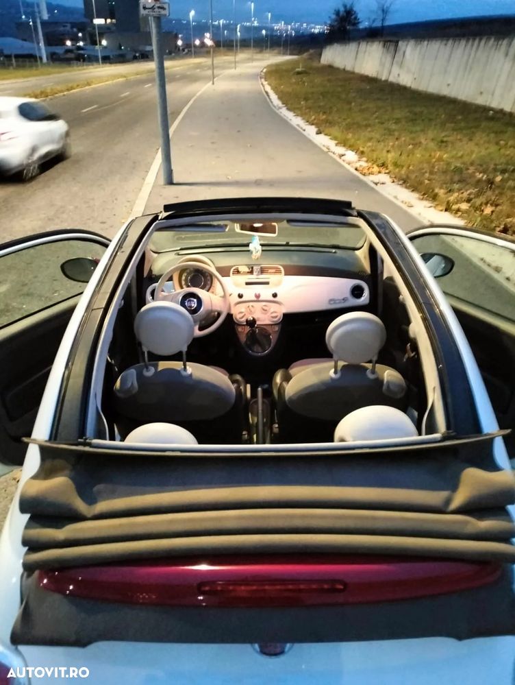 Fiat 500 Cabrio 1.2 Lounge - 11