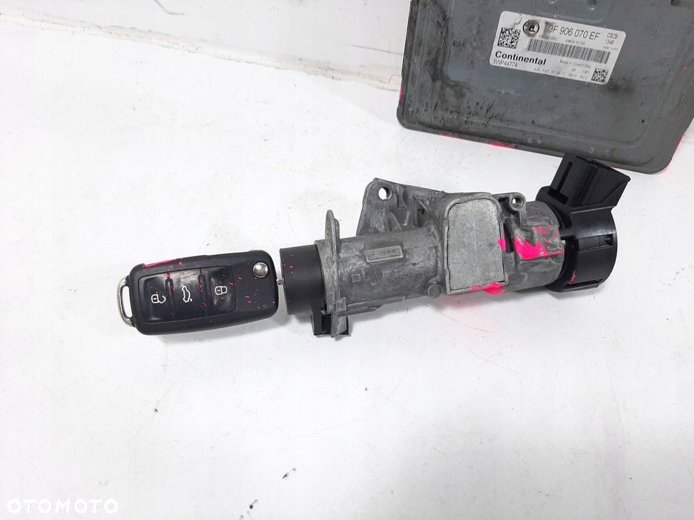 SKODA FABIA II LIFT 1.2TSI 8V 11R STEROWNIK SILNIKA CONTINENTAL 03F906070EF - 4