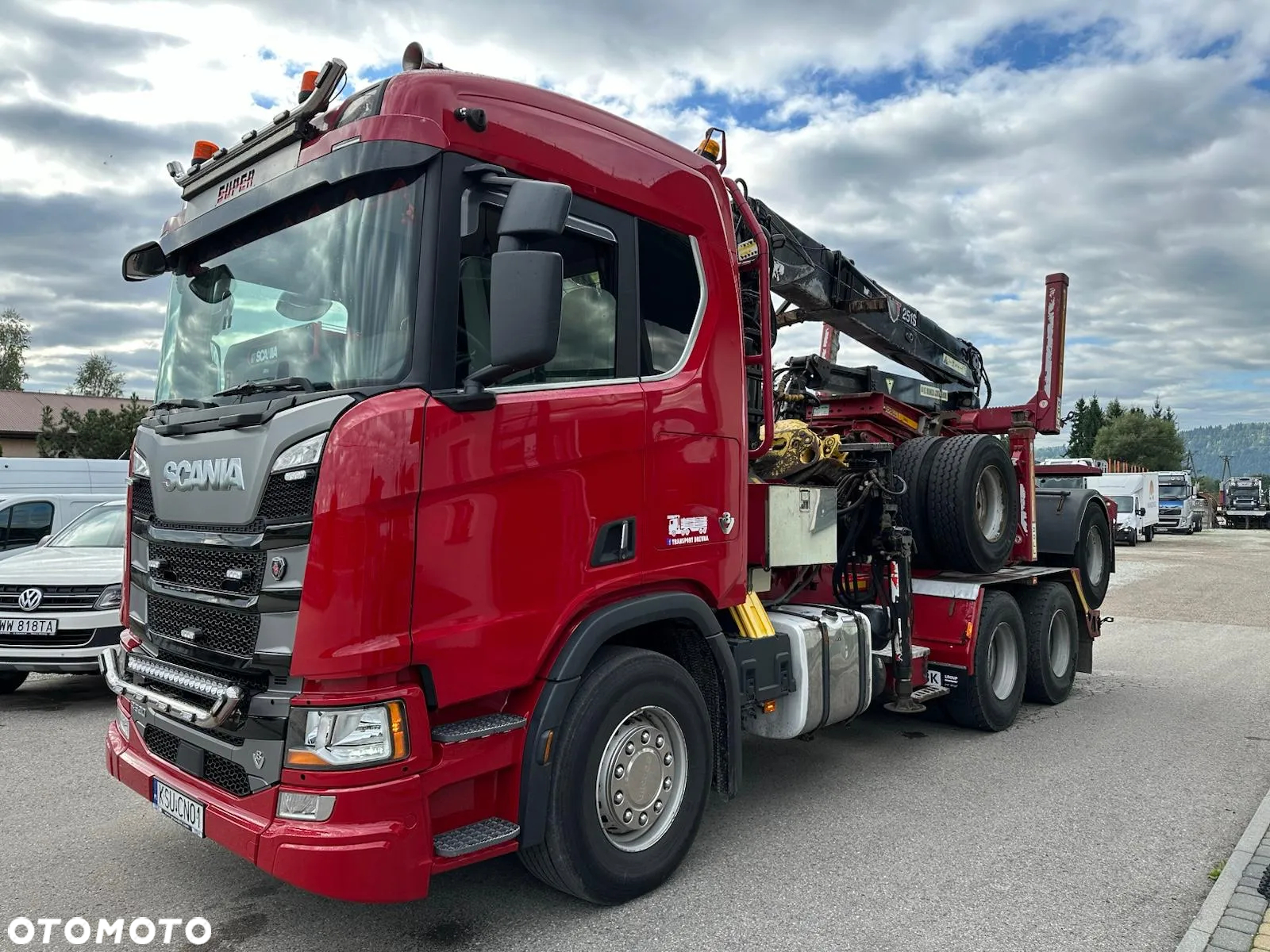 Scania R 520 V8 Do Dłużycy Wózek Doll - 6