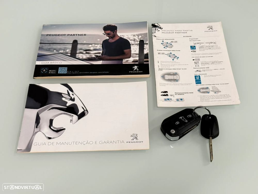 Peugeot PARTNER 1.6 BLUEHDI 75 CV - 3 LUGARES - IVA DEDUTIVEL - 41