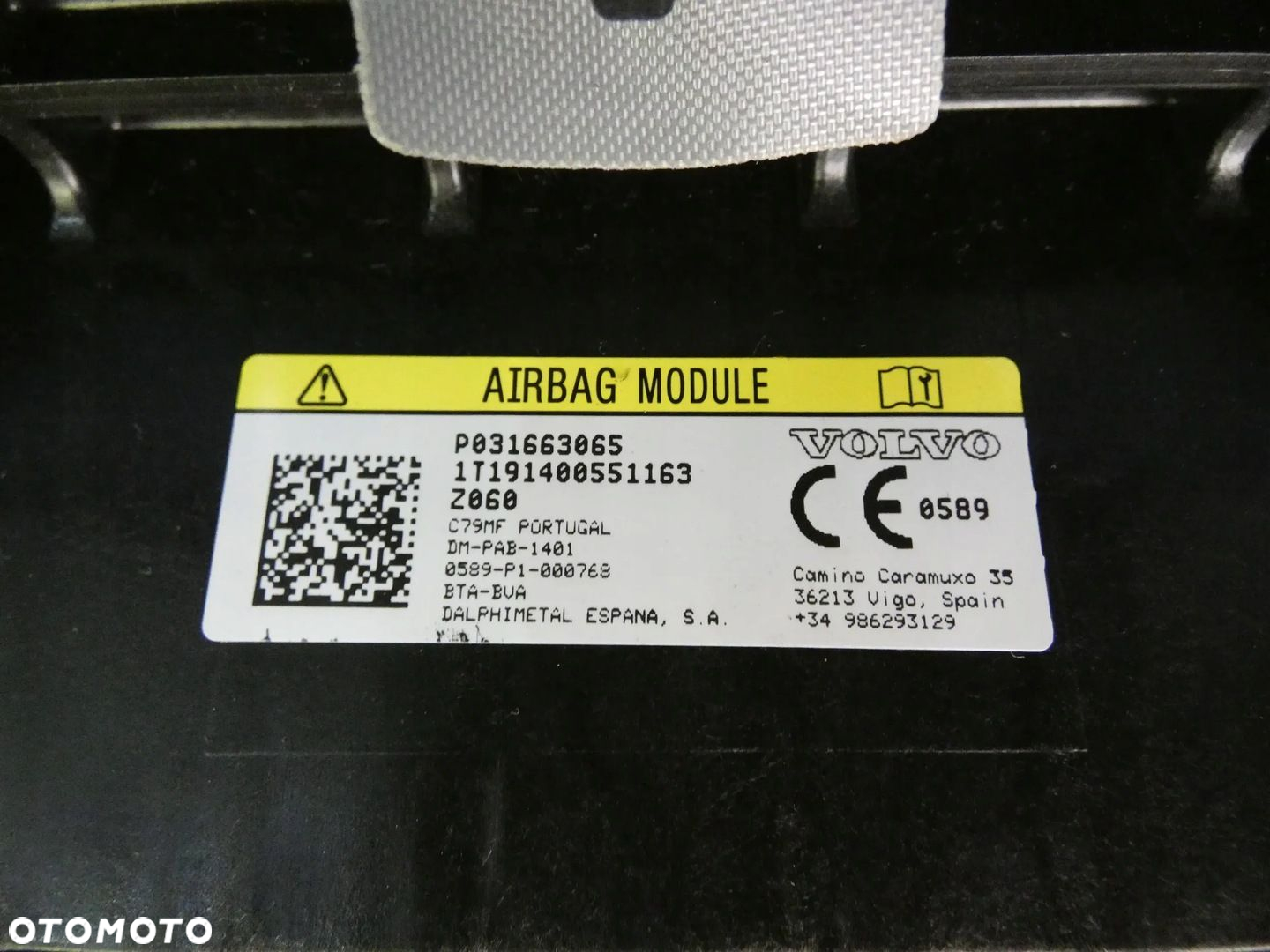 VOLVO V90 II S90 XC90 AIR BAG PODUSZKA PASAŻERA ORGINALNA - 3
