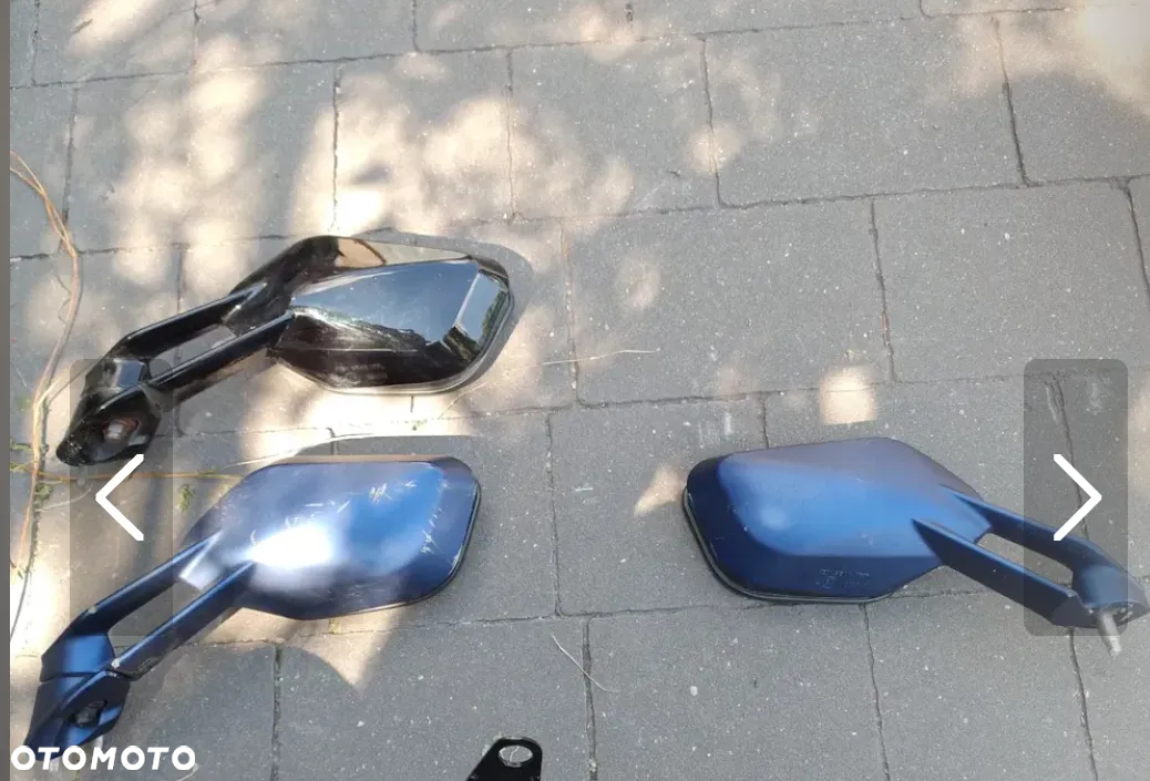 Yamaha FJR  1300 tdm mt tracer kufry siedzenie oryginał siodło bagażnik rączki szyba lusterko zaślepki szyby osłona zaślepki szyby  po 2006 r uchwyt podwyższenie lusterek zadupek - 9