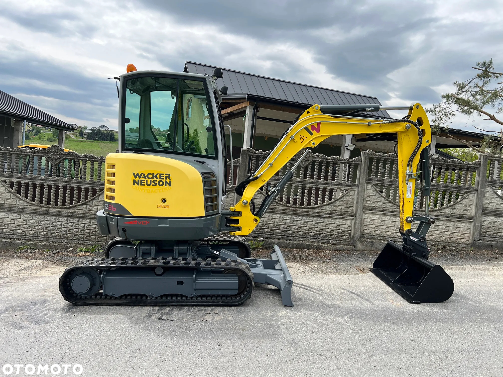 Wacker Neuson EZ26 VDS * Minikoparka * Zerowy Obrys * 3 Tony * Stan IDEALNY * Komplet Łyżek * - 2