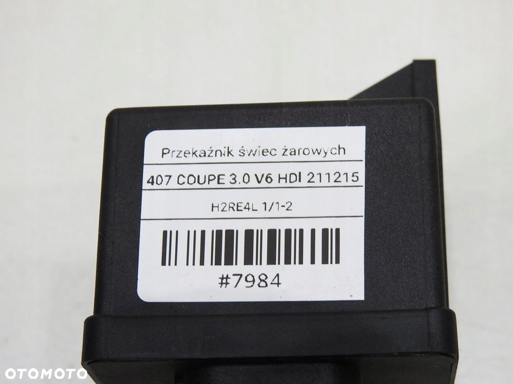 PRZEKAŹNIK ŚWIEC ŻAROWYCH PEUGEOT 407 3.0 V6 HDI - 8