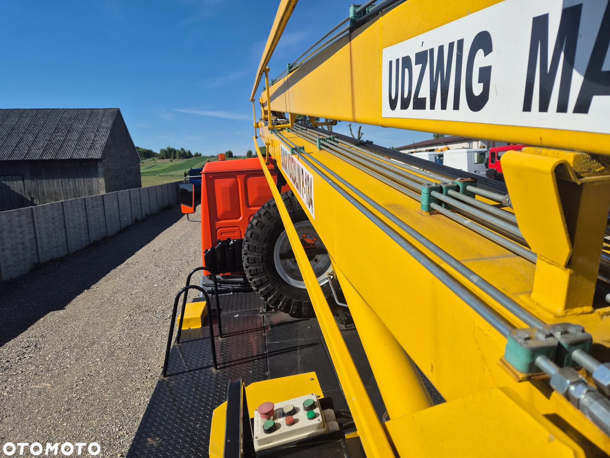 Star 266 M 6x6 MAN PODNOŚNIK KOSZOWY P-184HE KOSZ IZOLOWANY - 9