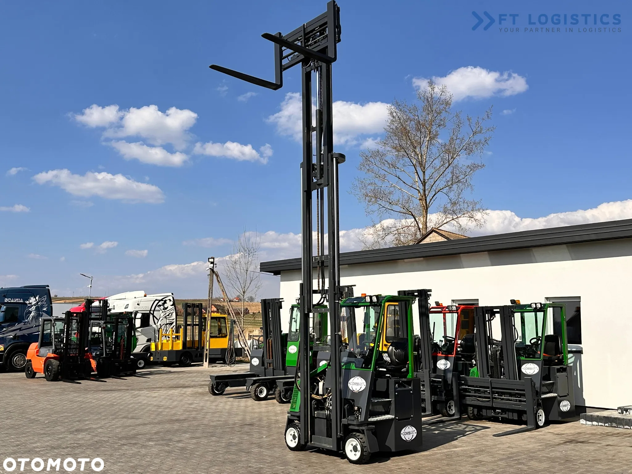 Combilift CB2500 / DIESEL / TRIPLEX / 5500MM / WOLNY SKOK / PRZESUW WIDEŁ / POZYCJONER / JAK NOWY - 23