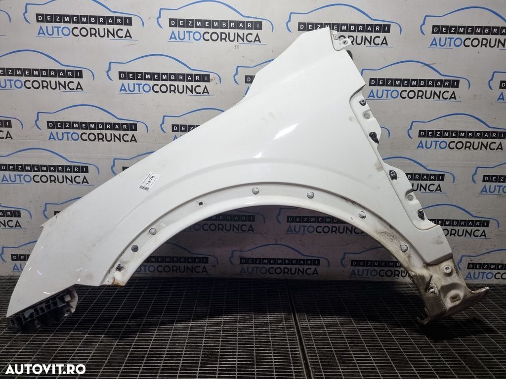 Aripa Stanga Fata Opel Antara Facelift 2010 - 2015 4 Usi Arctic White Gaz (1278) - 1