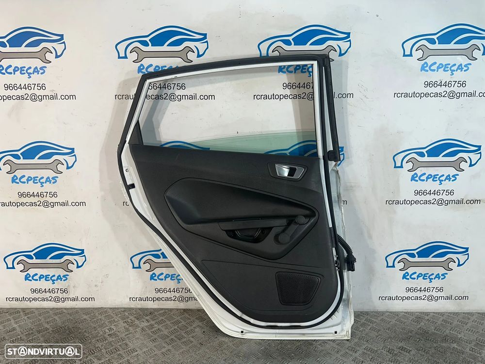 Porta Tras Traseira Esquerda Ford Fiesta 6 MK6 5 Portas 2008 - 2016 - 4