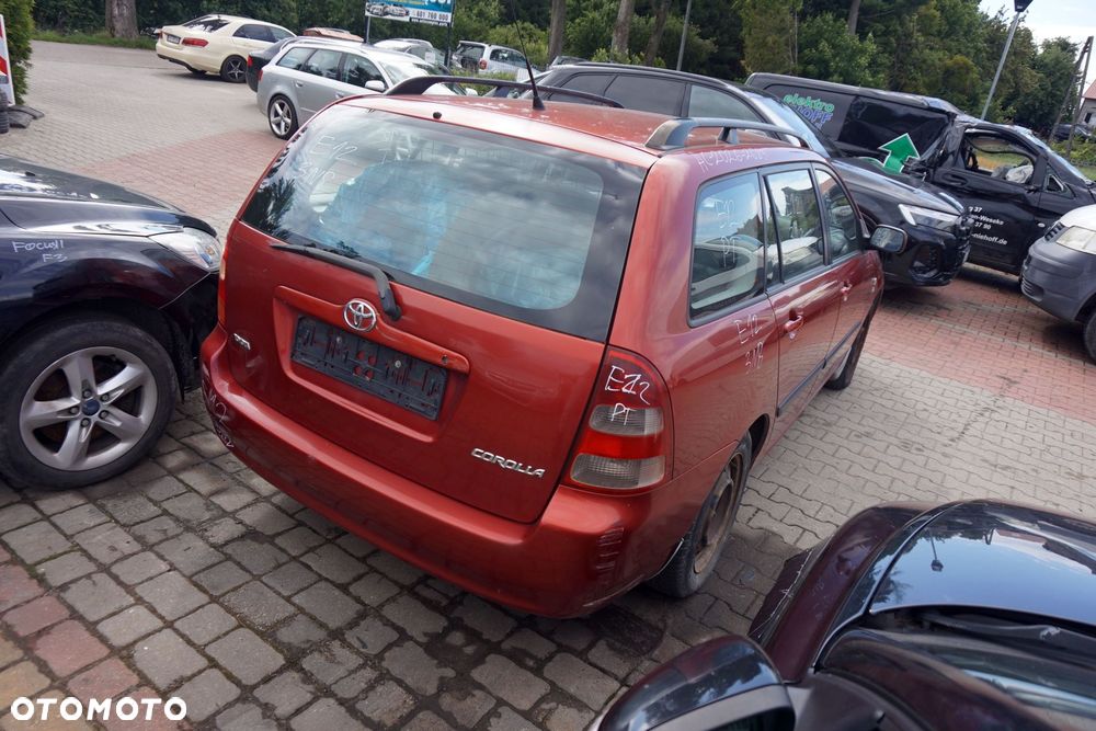 TOYOTA COROLLA E12 KOMBI 2003 3N8 2.0 D4D 1CD-FTV 90KM E351 CZERWONY na części - 5