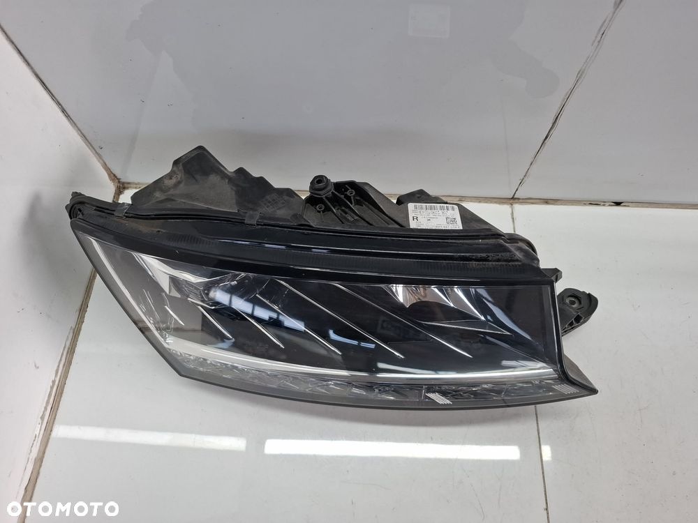 LAMPA PRAWA PRZEDNIA PRZÓD SKODA FABIA III 6V LIFT 18- FULL LED MODUŁ KOMPLETNA 6v1941016e - 5
