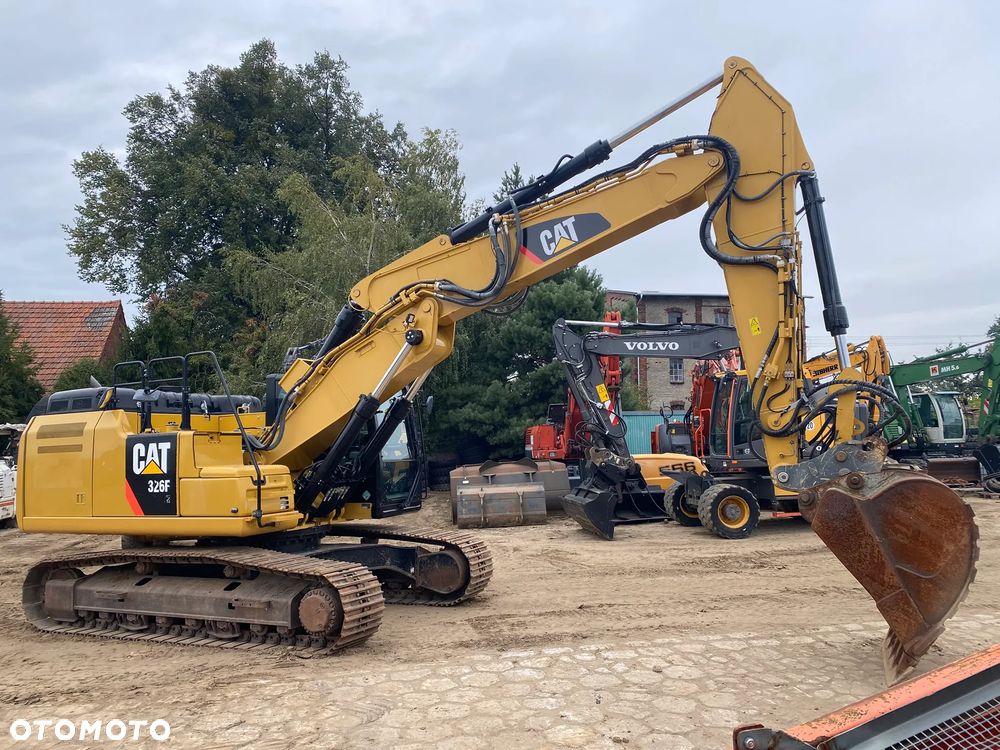 Caterpillar CAT 326 FLN, 9200 MTH, RAMIĘ 3X ŁAMANE, Z NIEMIEC, - 1