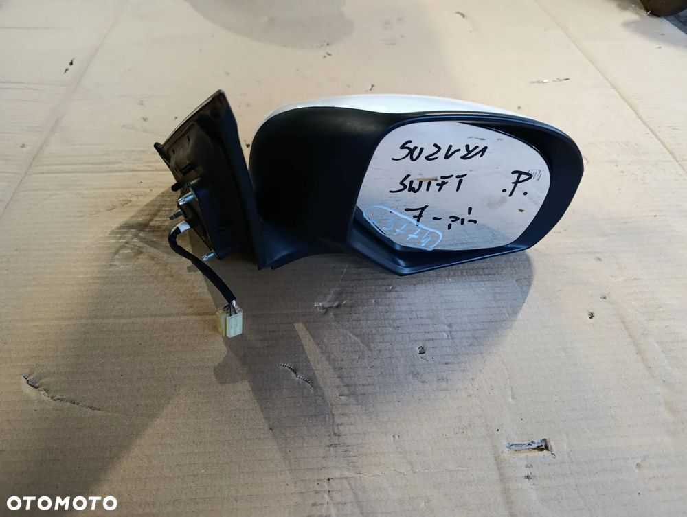 SUZUKI SWIFT V MK7 SPORT LUSTERKO PRAWE 7 PIN EUROPA PODGRZEWANE - 1