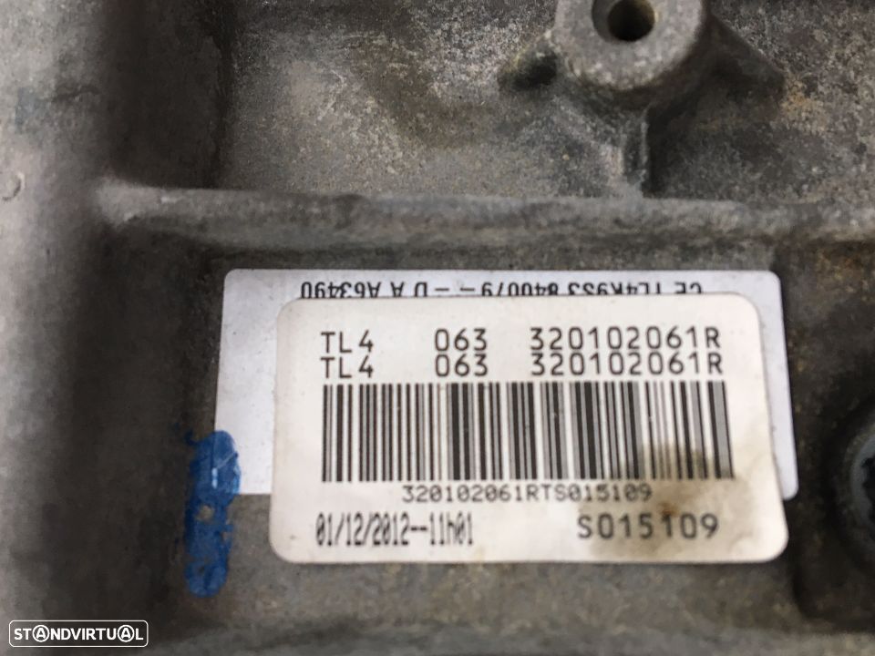 Caixa 6 Velocidades Renault Megane III 1.5DCi 110Cv de 2012 - Ref: TL4 - NO30087 - 6