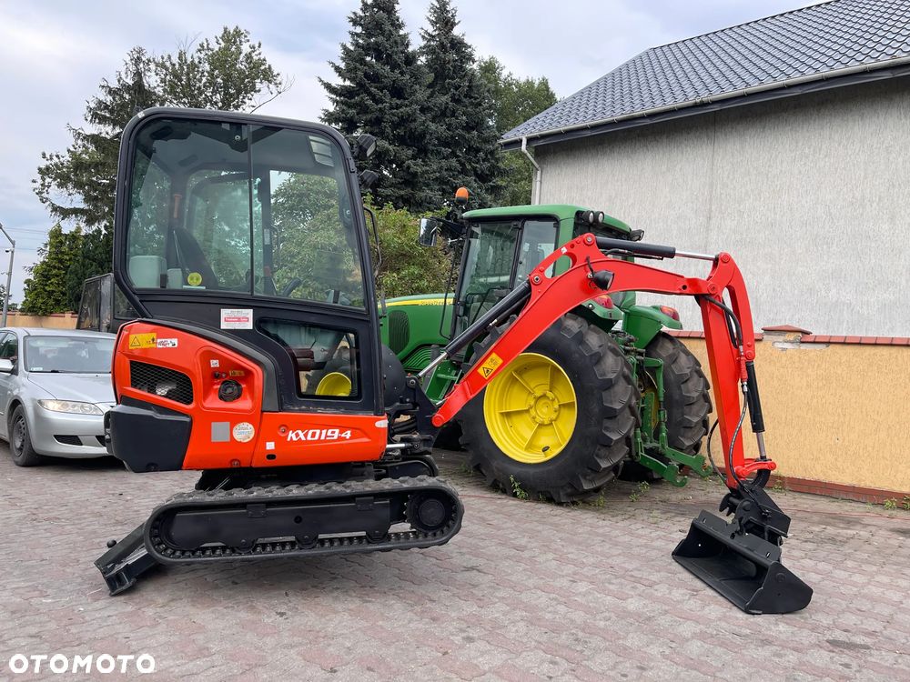 Kubota Minikoparka Kubota KX019-4 Idealny stan z Niemiec 2 łyżki 2017 ROK BRUTTO Piękna - 26
