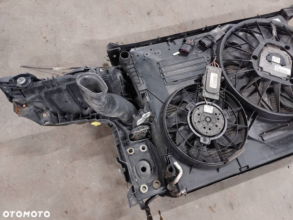 PAS PRZEDNI WZMOCNIENIE CZOŁOWE CHŁODNICE KOMPLET TOUAREG I 7L 5.0 TDI - 8