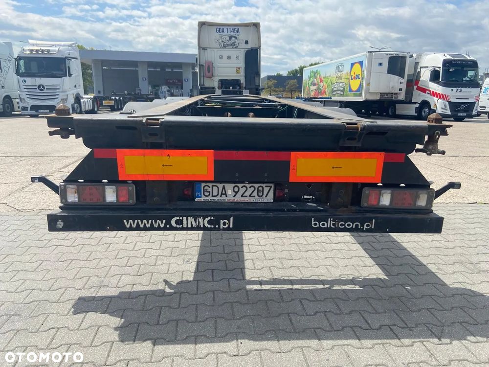 CIMC SX03 naczepa podkontenerowa 40", 45" - 2019r. - 2
