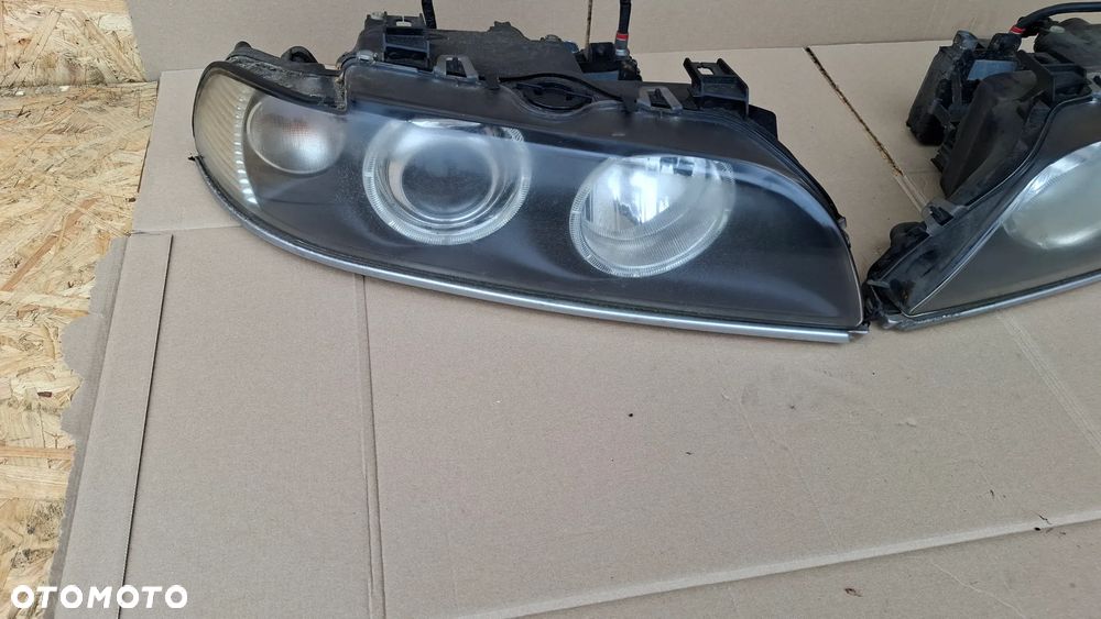 BMW E39 XENON LIFT LAMPY PRZÓD PRZEDNIE PRAWA LEWA - 2