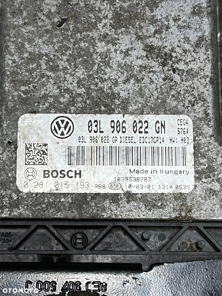 Sterownik silnika BOSCH 0281015193 Seat Leon 2.0 Tdi - 2