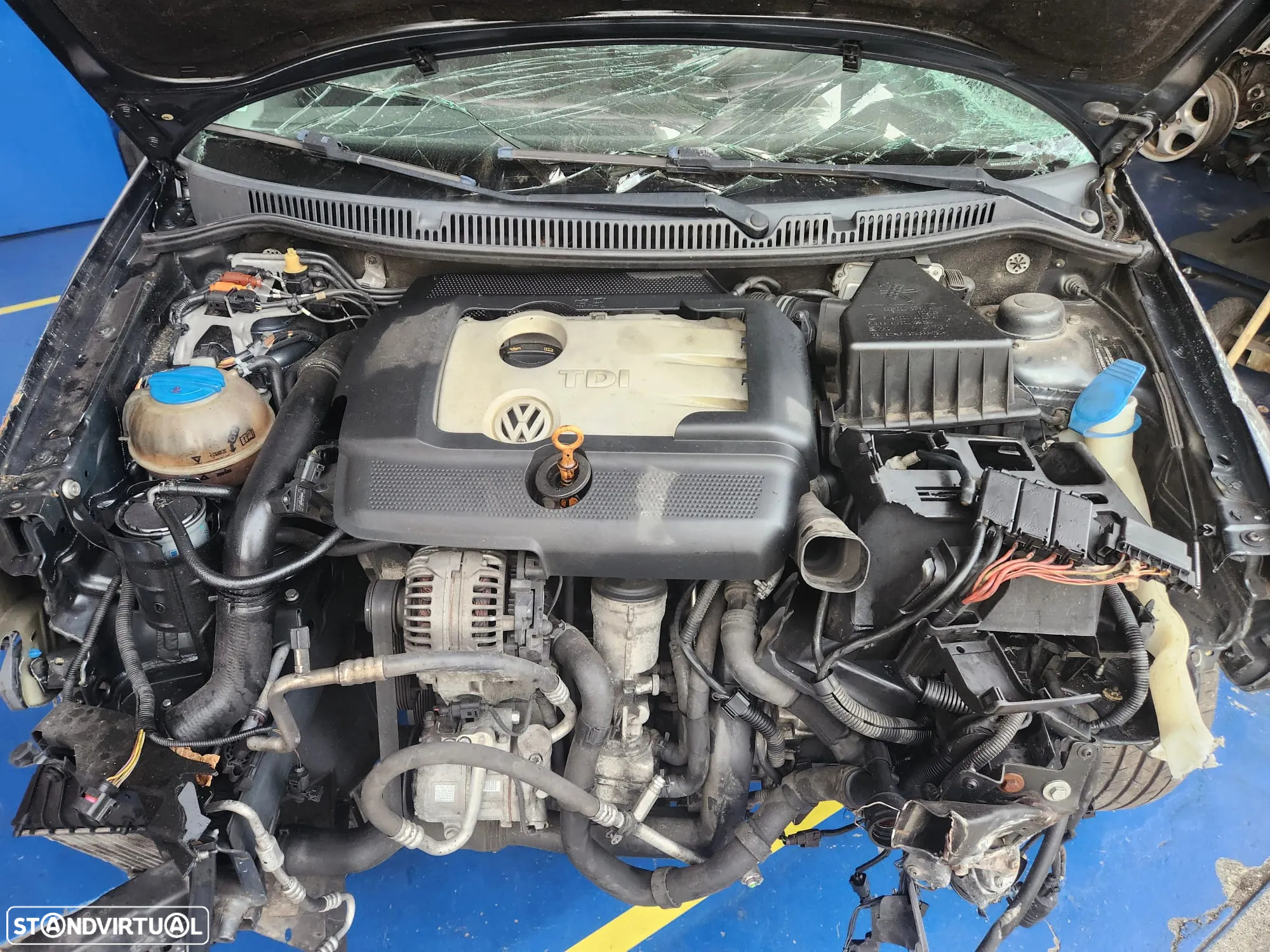 Volkswagen Polo 1.4 TDI de 2009 ás peças. - 5