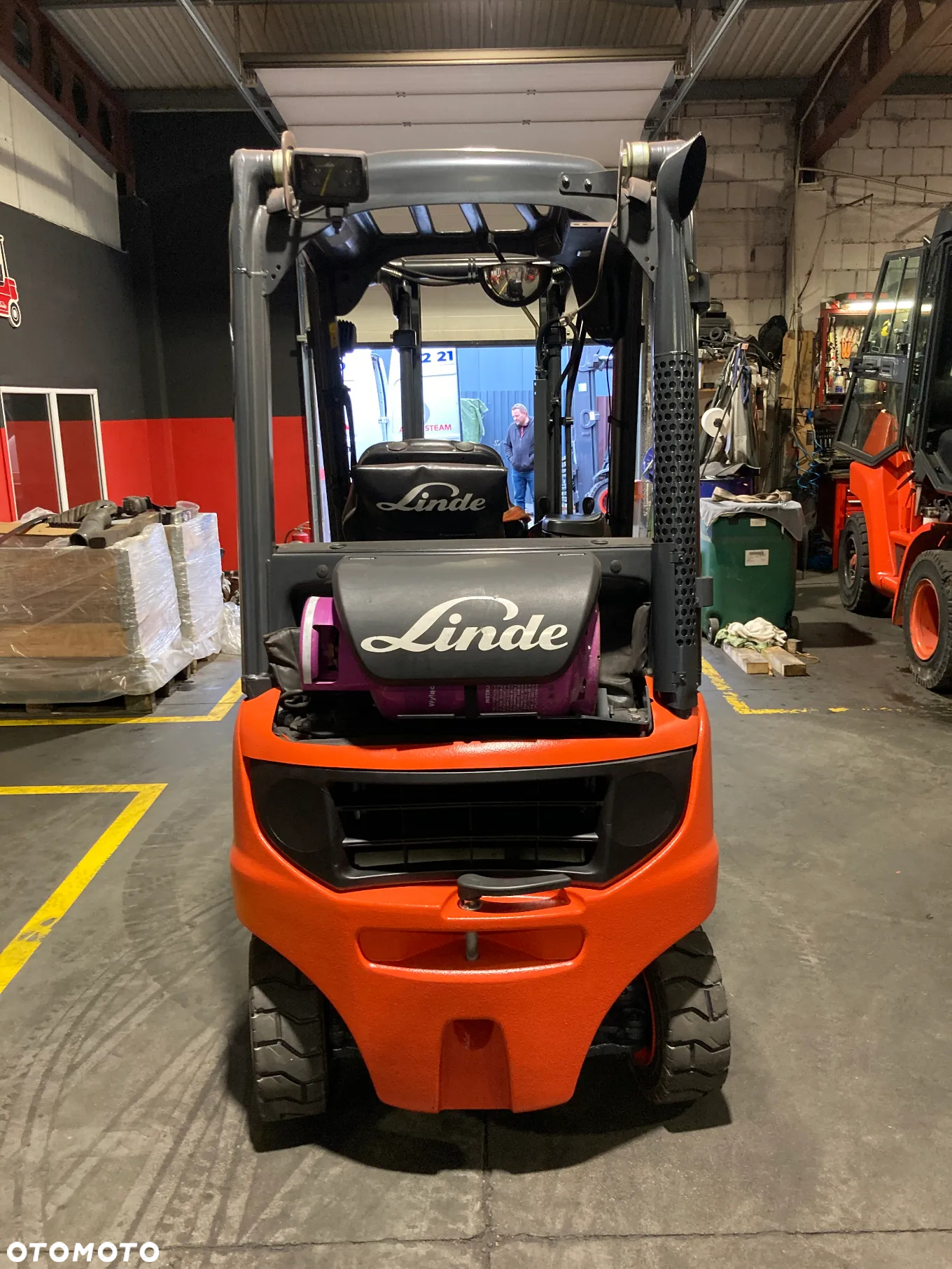 Linde [2019] Wózek Widłowy Linde H14T gaz 1,4t - 4