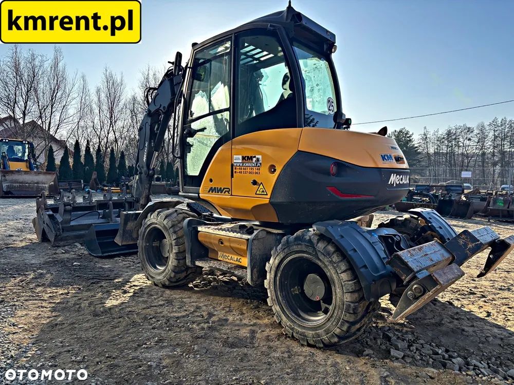 Mecalac 9 MWR KOPARKA KOŁOWA 2019R. | MECALAC 11 KOMATSU PW 98 TEREREX TW 95 110 WACKER NEUSON 100 YANMAR - 18