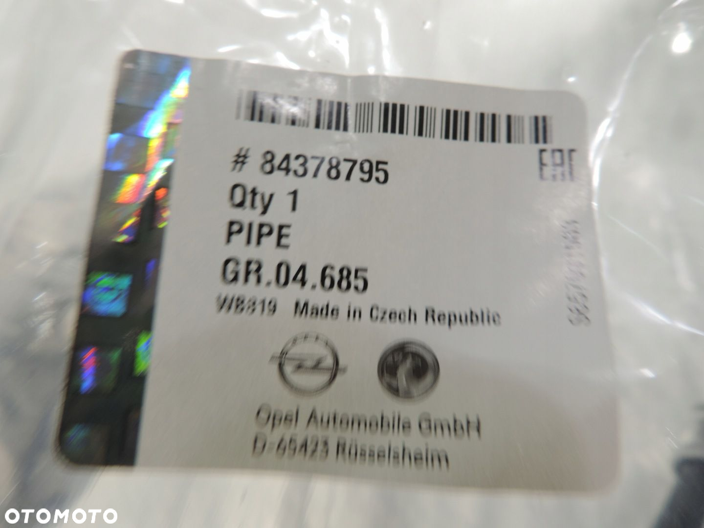 Opel Insignia B PRZEWODY HAMULCOWE SERVA SERWO NOWY - 4