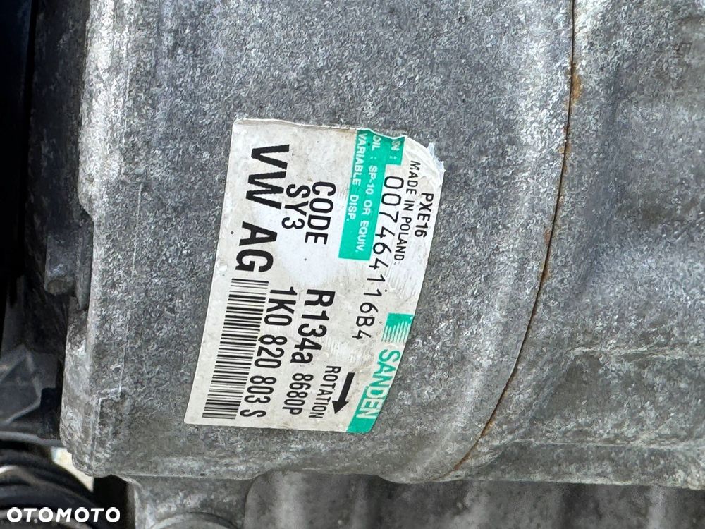 SILNIK KOMPLETNY 1.9 TDI BXE SKRZYNIA BIEGÓW JCR VW GOLF V 2007 - 9