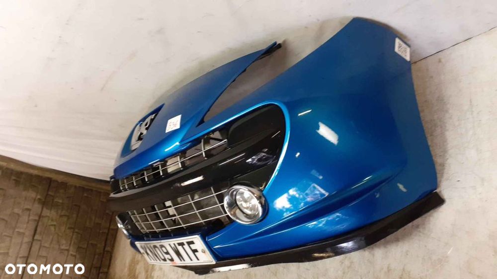 ^ ZDERZAK PRZÓD PRZEDNI DO PEUGEOT 207 HALOGENY URBAN MOVE KMF NIEBIESKI - 3