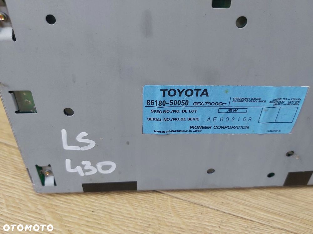 LEXUS LS III 430 wzmacniacz 86180-50050 - 1