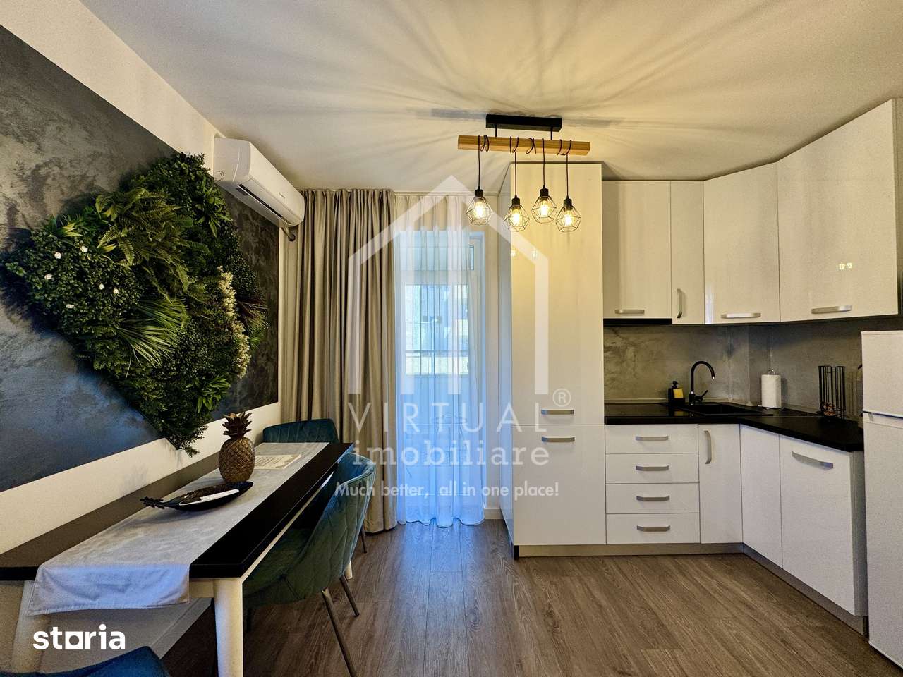 Apartament 2 camere, mobilat si utilat modern - 40,80 mp + balcon — fotografia 3