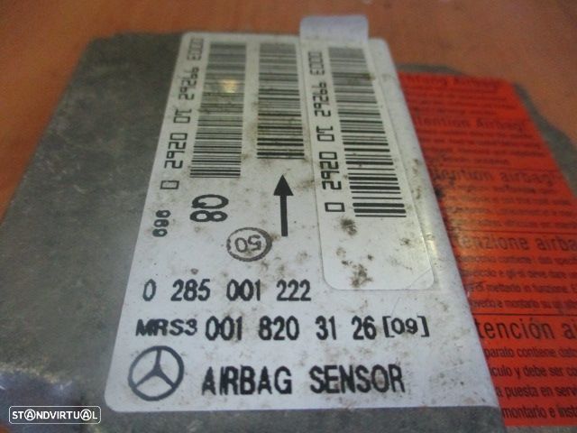 Modulo Airbag 0018203126 MERCEDES W168 2000 - 2
