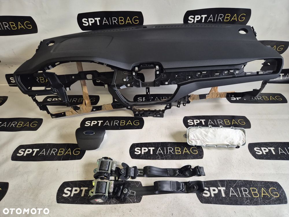 FORD FOCUS IV 4 MK4 LIFT KOKPIT DESKA KONSOLA PULPIT PODUSZKA AIRBAG AIR BAG PASY KIT SET - 1