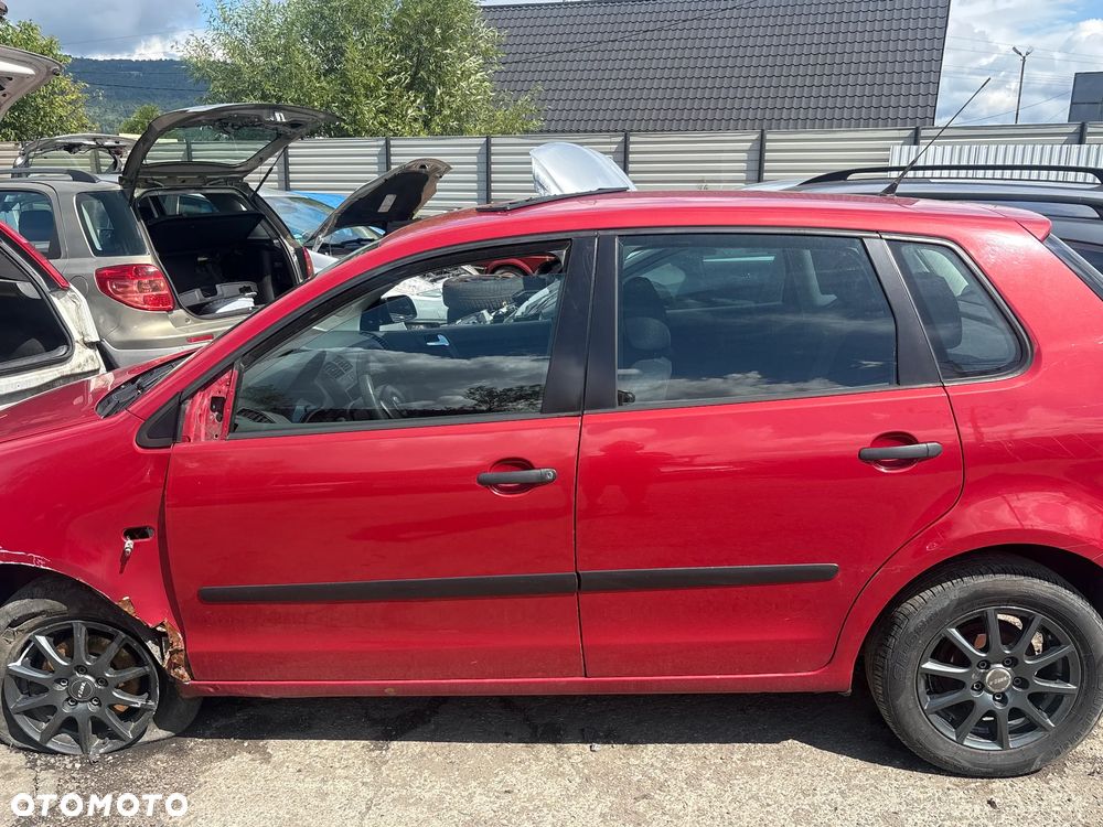 DRZWI PRZEDNIE TYLNE PRAWE LEWE VOLKSWAGEN POLO LAKIER LC3X - 1