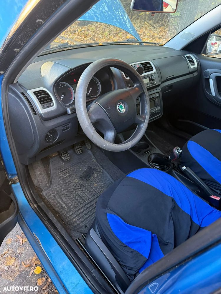 Dezmembrez Skoda Fabia 2,Roomster,Praktik 2008 benzina albastru - 8