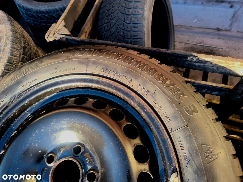 5x108 Felgi Stalowe Stal 16 Koła zimowe zima FORD MONDEO MK5 SMAX GALAXY II III 2 3 VOLVO 6,5mm Legnica ALU-RAD 215/60 - 5