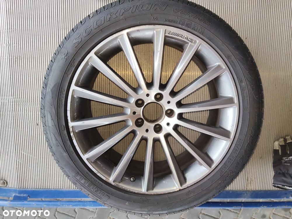 Alufelgi felgi aluminiowe koła MERCEDES 255/45/20 20 CALI opony pirelli - 4