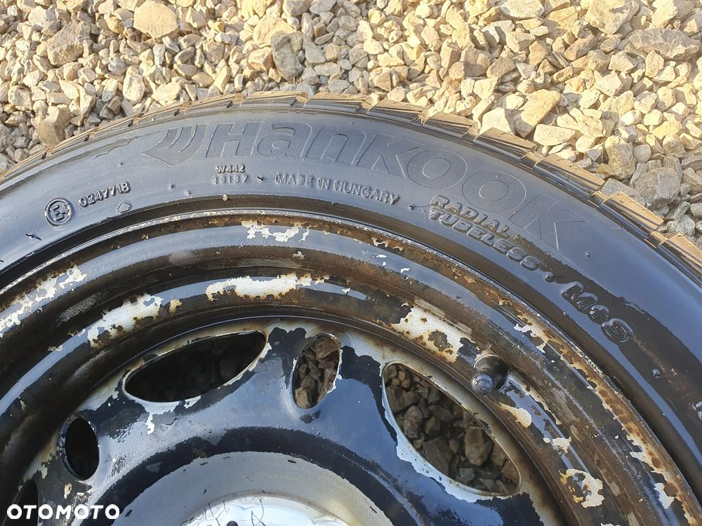 SMART FORTWO 2X KOŁA FELGI R15 5.5J ET-1 3x112 OPONY ZIMOWE HANKOOK WINTER I*CEPT RS 6MM 175/55/R15 - 2