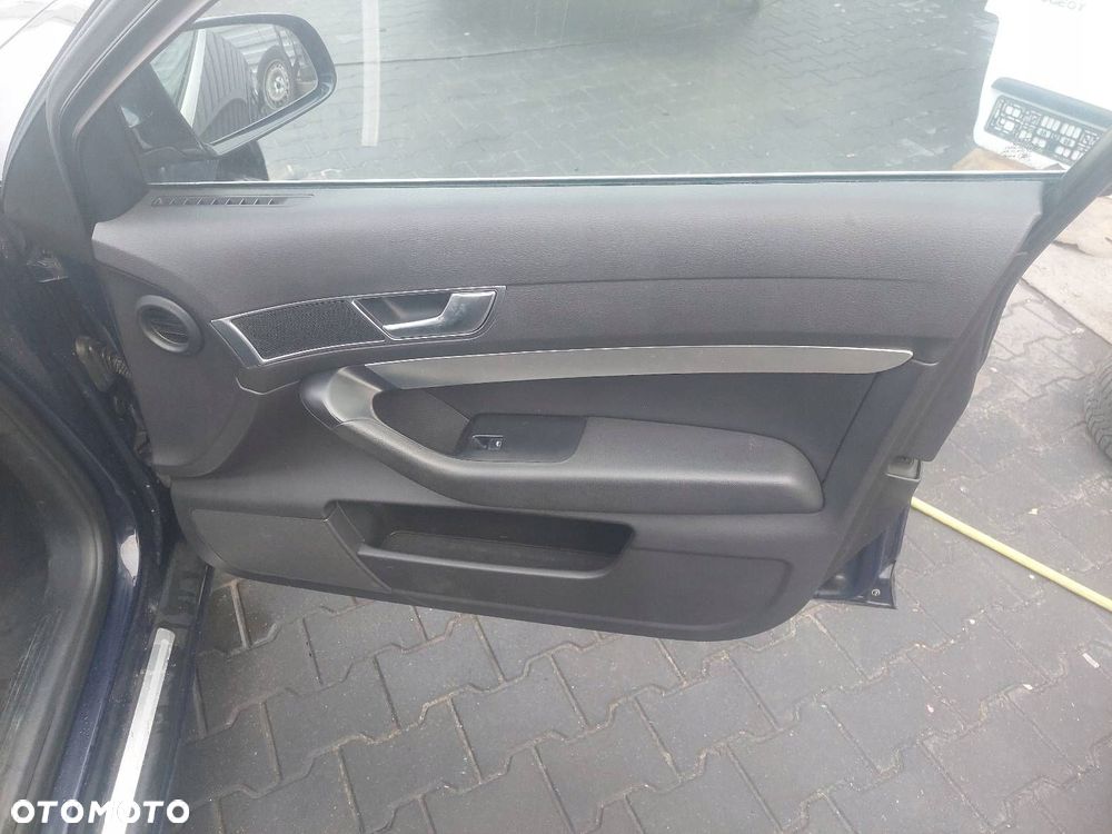 FOTELE KOMPLET LEWY PRAWY KANAPA TYŁ + BOCZKI AUDI A6 C6 - 7
