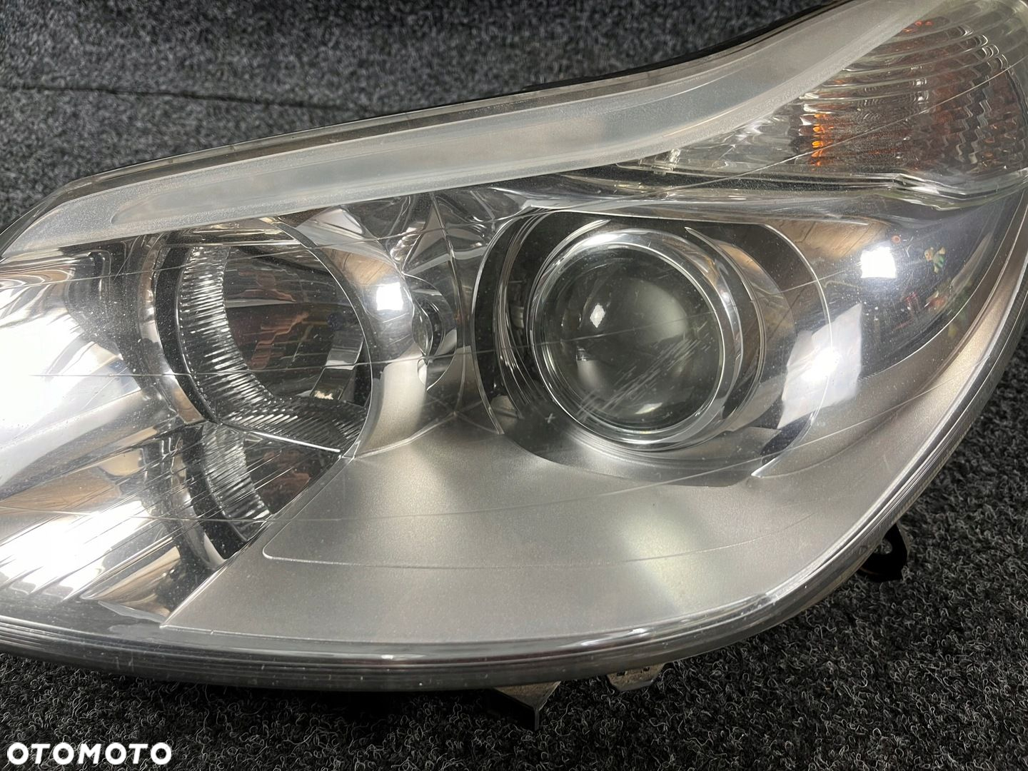 citroen c5 I lift II lampa lewa przód przednia xenon 9661316680 - 3