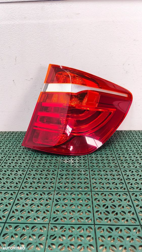 Stop aripa BMW X3 F25 fara led, masina cu faruri halogen H7 - 1