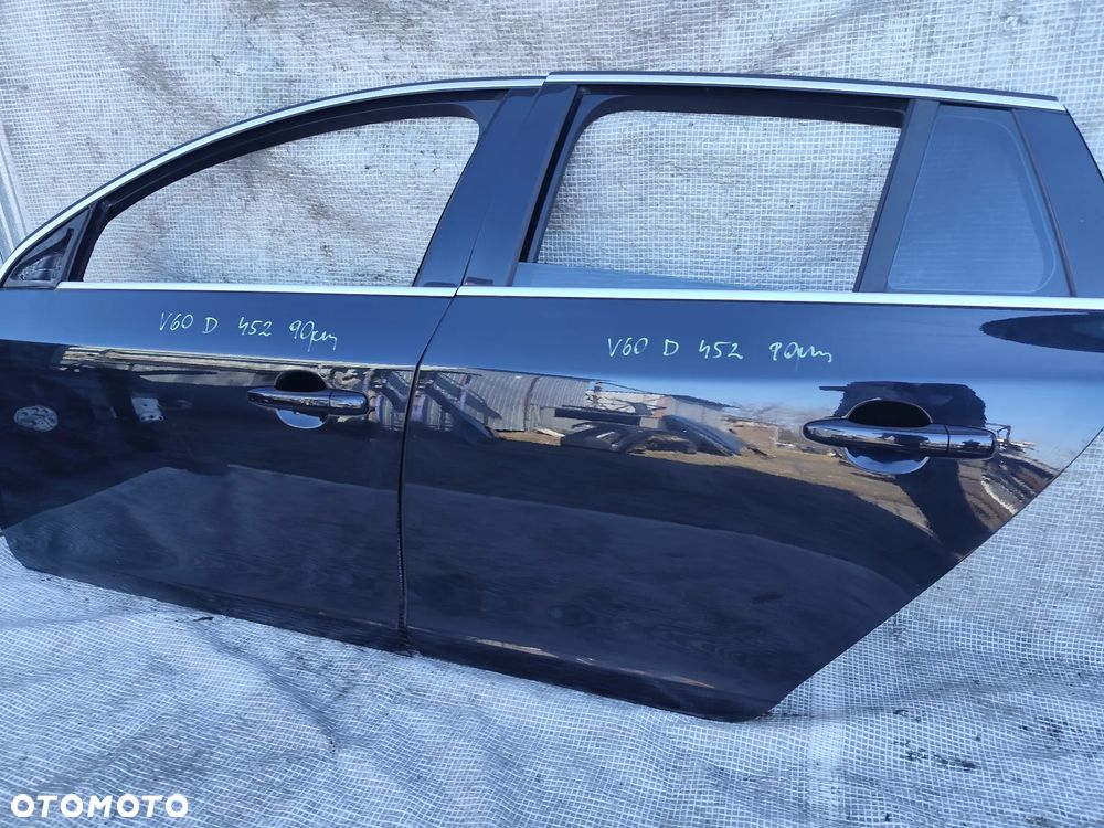 Volvo V60 I 10-18 Drzwi Przód Tył Lewe Tył Kompletne w kolor 452 2 sztuki - 16