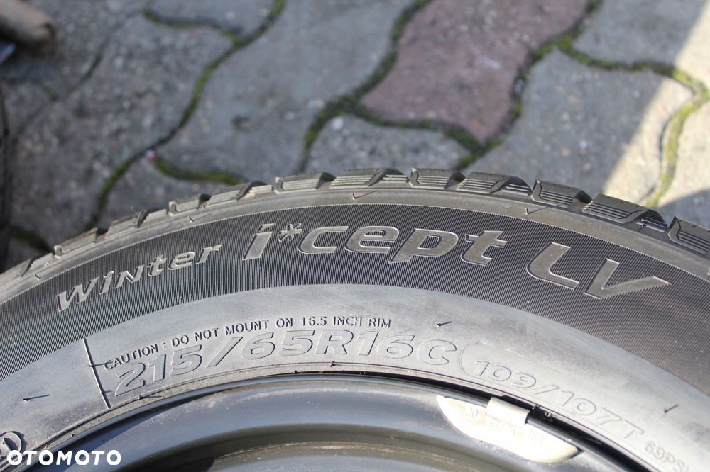 4x 215/65r16c hankook winter i*cept lv 109/107t 21r 8mm - 6