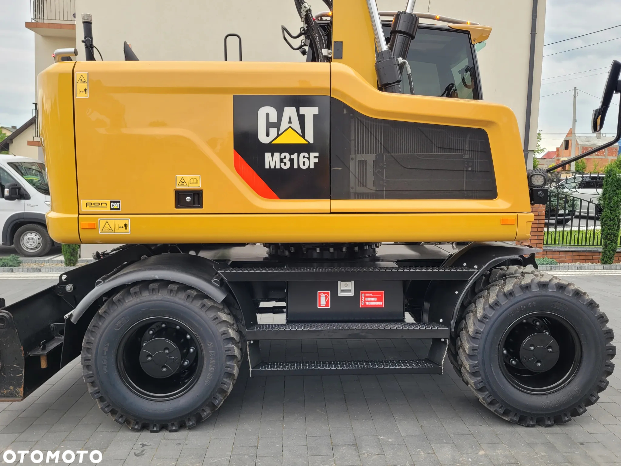 Caterpillar M316F / ROTOTILT ze szczypcami / sprowadzona / - 12