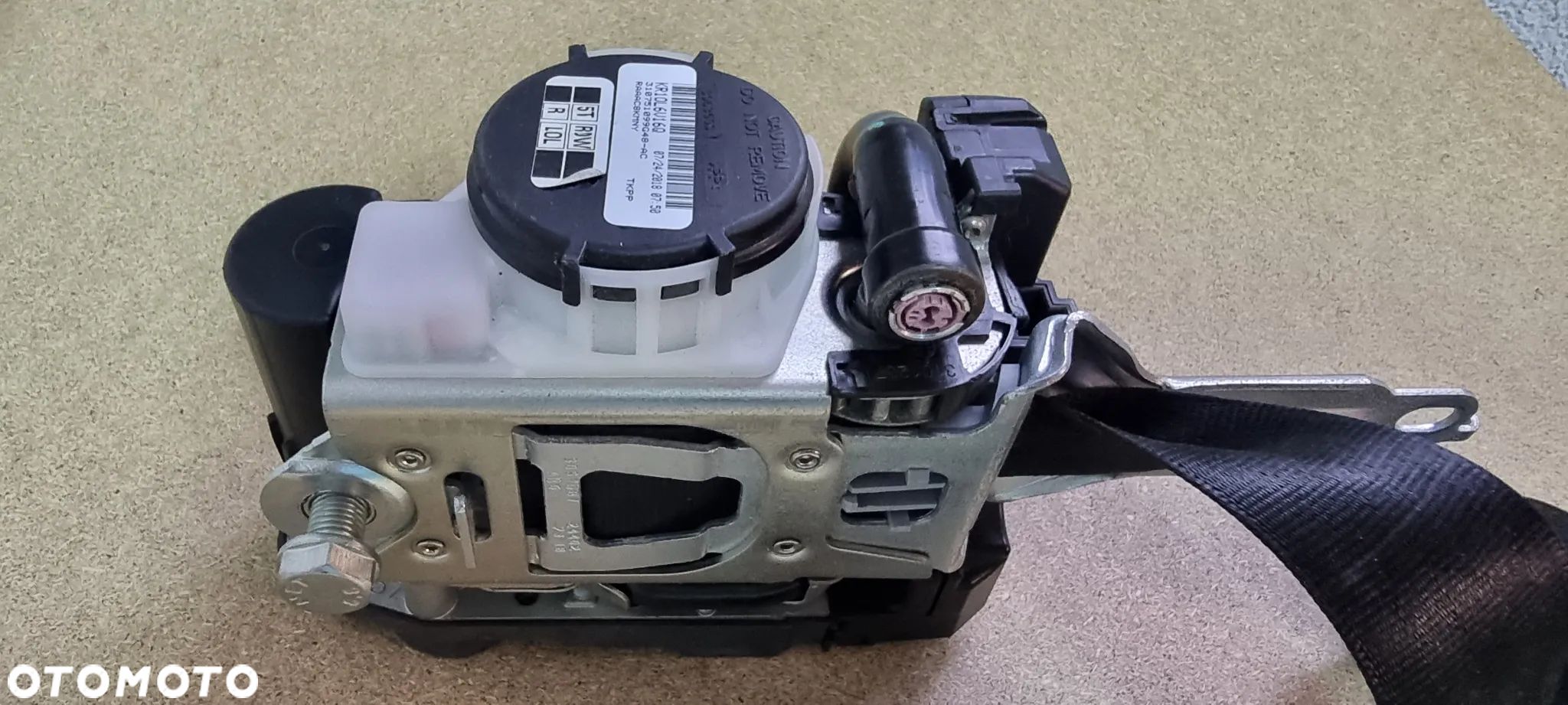 Pas bezpieczeństwa Audi A6 C8 4K8 857 706 A - 1