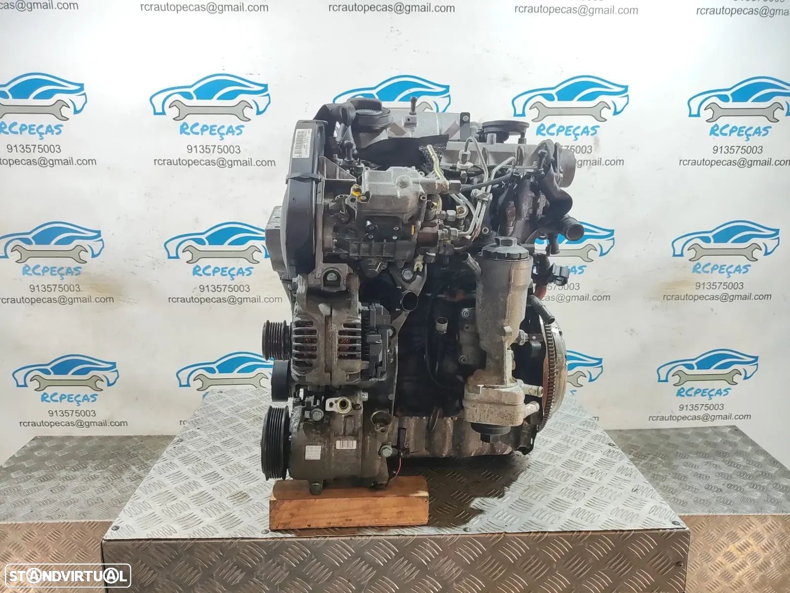 .Motor Completo ASY VW Volkswagen 1.9 SDI 8v 64cv - 1