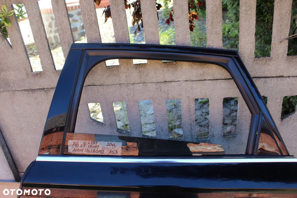 DRZWI TYLNE LEWE AUDI A6 C7 ALLROAD AVANT LY9T 2014 - 17