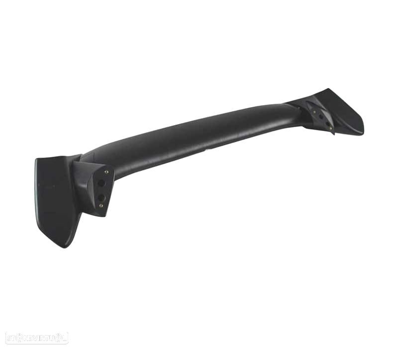 AILERON SPOILER TRASEIRO HONDA CIVIC HATCHBACK 16-20 LOOK TYPE R PRETO BRILHANTE - 3