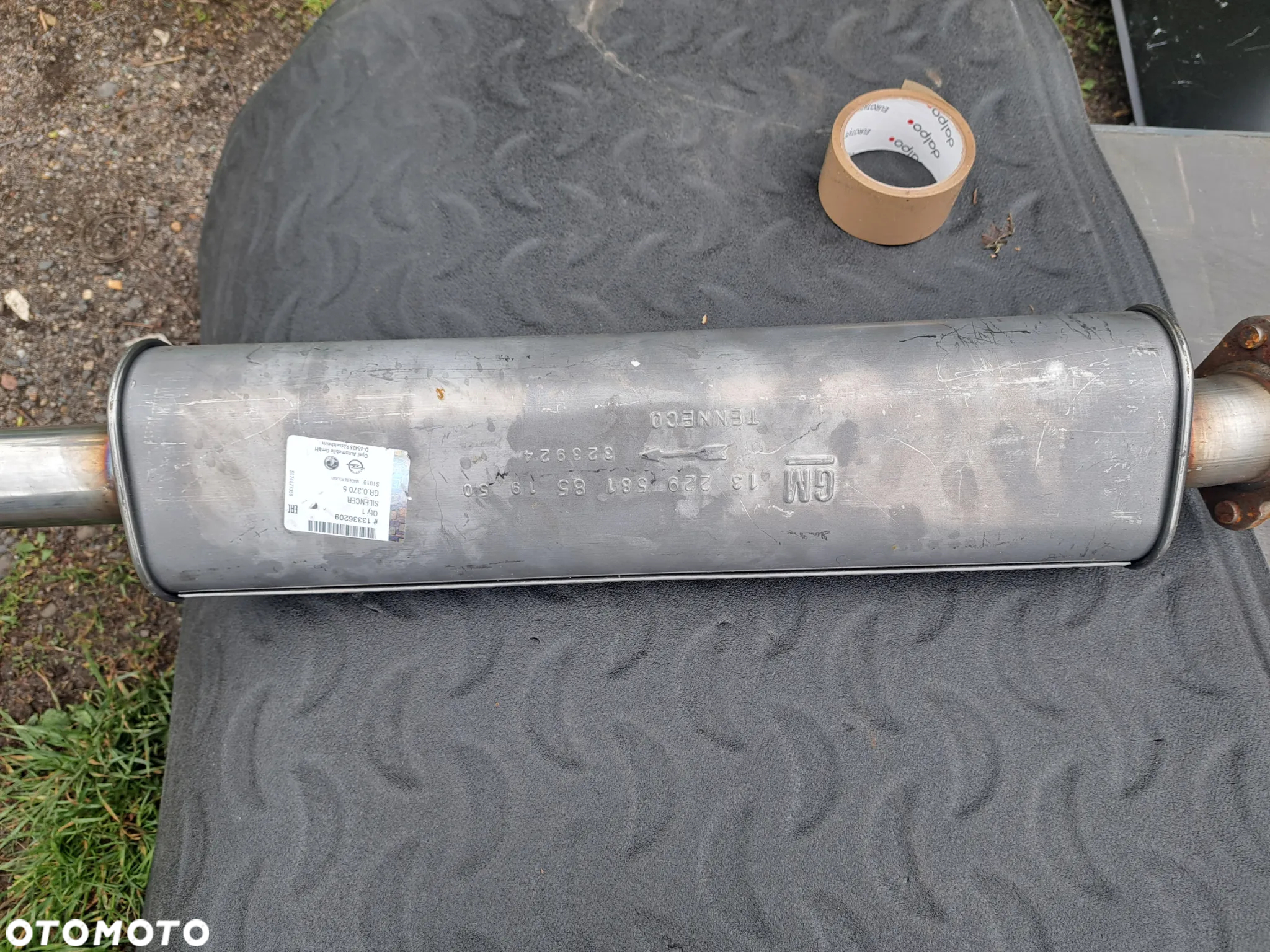 Tłumik przedni przód Opel Astra J GTC 1.6 Turbo 180 KM A16LET 13336209 - 4