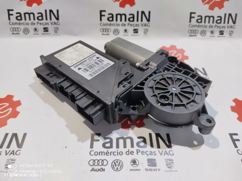 Motor vidro frt esq - AUDI A4 B7 - 1