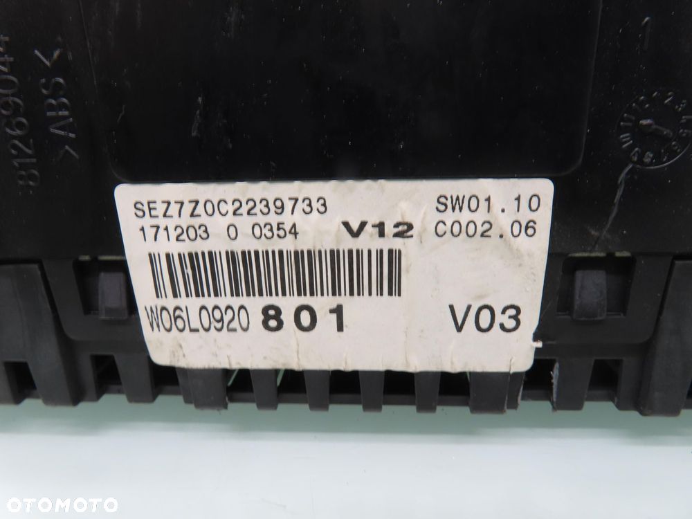 STACYJKA STEROWNIK SEAT IBIZA III 6L1 1.2 03E906033P 6Q1937049D 6L0920801 - 3